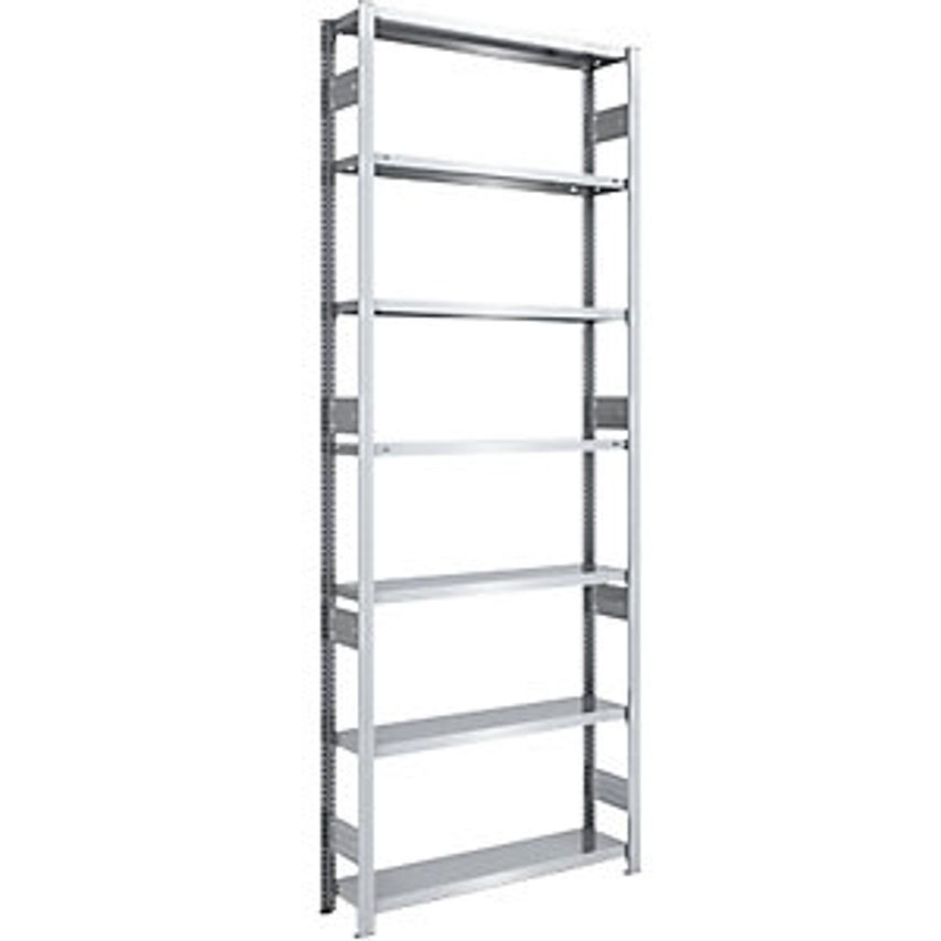 HOFE Heavy Duty Boltless Shelving Unit - Zinc Plated - Double Sided, Height 3000
