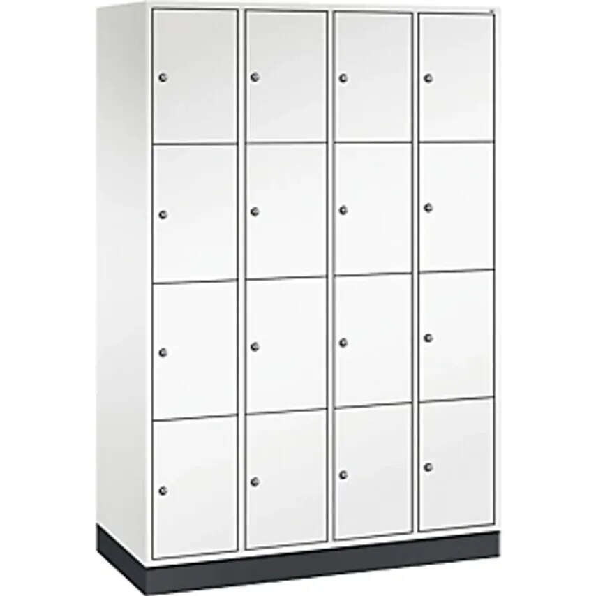 C&P INTRO Steel Compartment Locker - Height 435mm - WxD 1220 X 500mm, 16 Compart