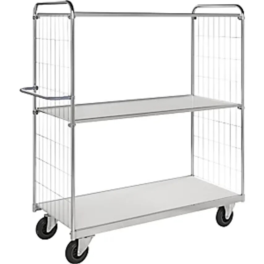 KONGA Flexible Shelf Truck, With 3 Shelves, Length 1190mm, Swivel Cas- you get 2