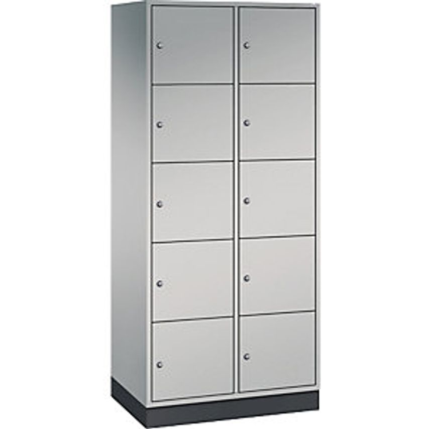 C&P INTRO Steel Compartment Locker - Height 345mm - WxD 820 X 500mm, 10 Compartm