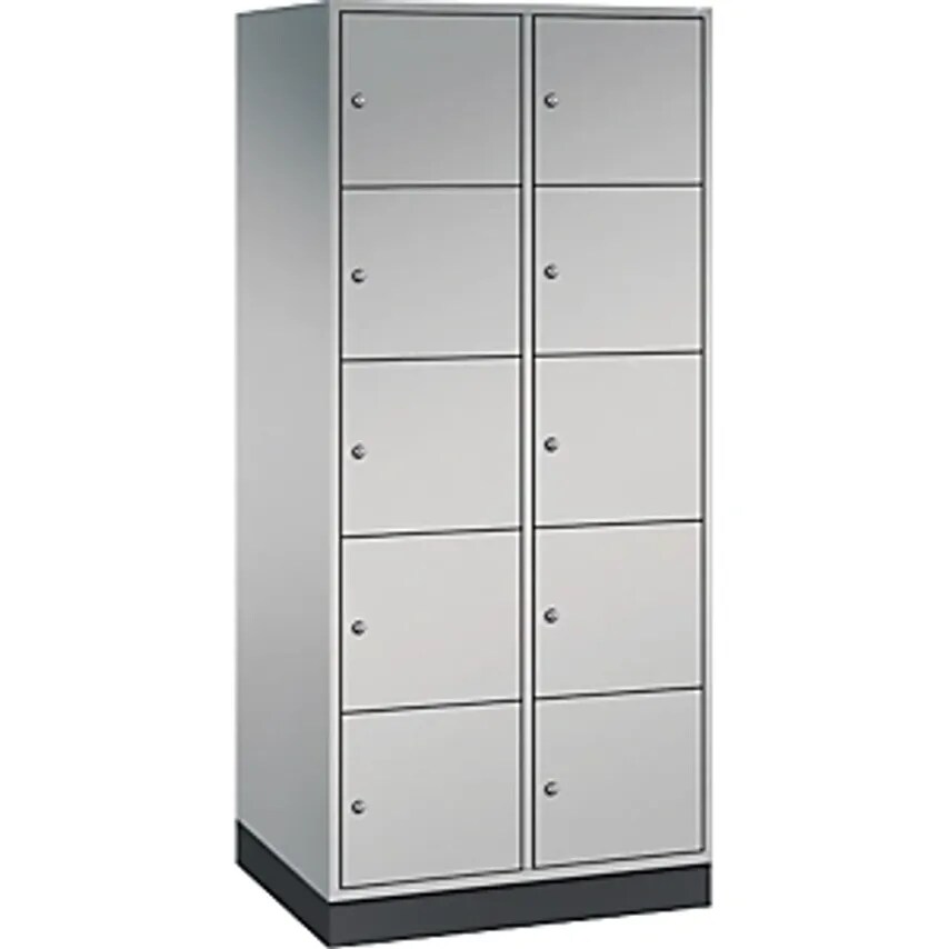 C&P INTRO Steel Compartment Locker - Height 345mm - WxD 820 X 600mm, 10 Compartm
