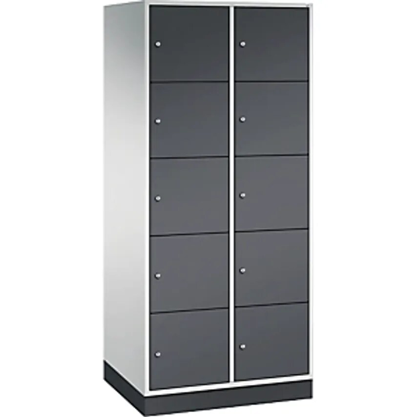 C&P INTRO Steel Compartment Locker - Height 345mm - WxD 820 X 600mm, 10 Compartm