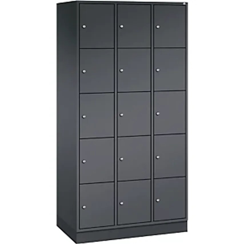 C&P INTRO Steel Compartment Locker - Height 345mm - WxD 920 X 500mm, 15 Compartm