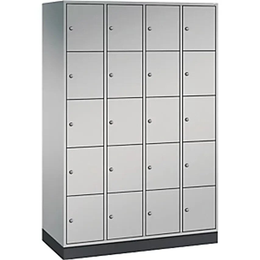 C&P INTRO Steel Compartment Locker - Height 345mm - WxD 1220 X 500mm, 20 Compart