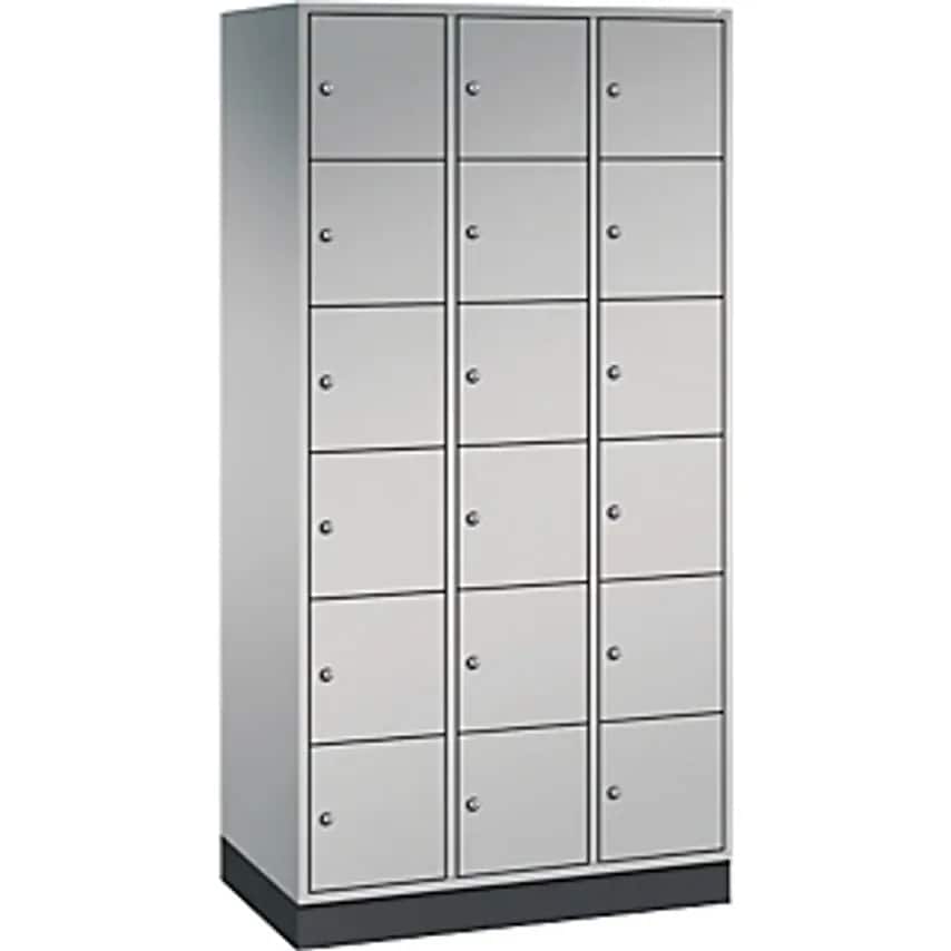 C&P INTRO Steel Compartment Locker - Height 285mm - WxD 920 X 500mm, 18 Compartm