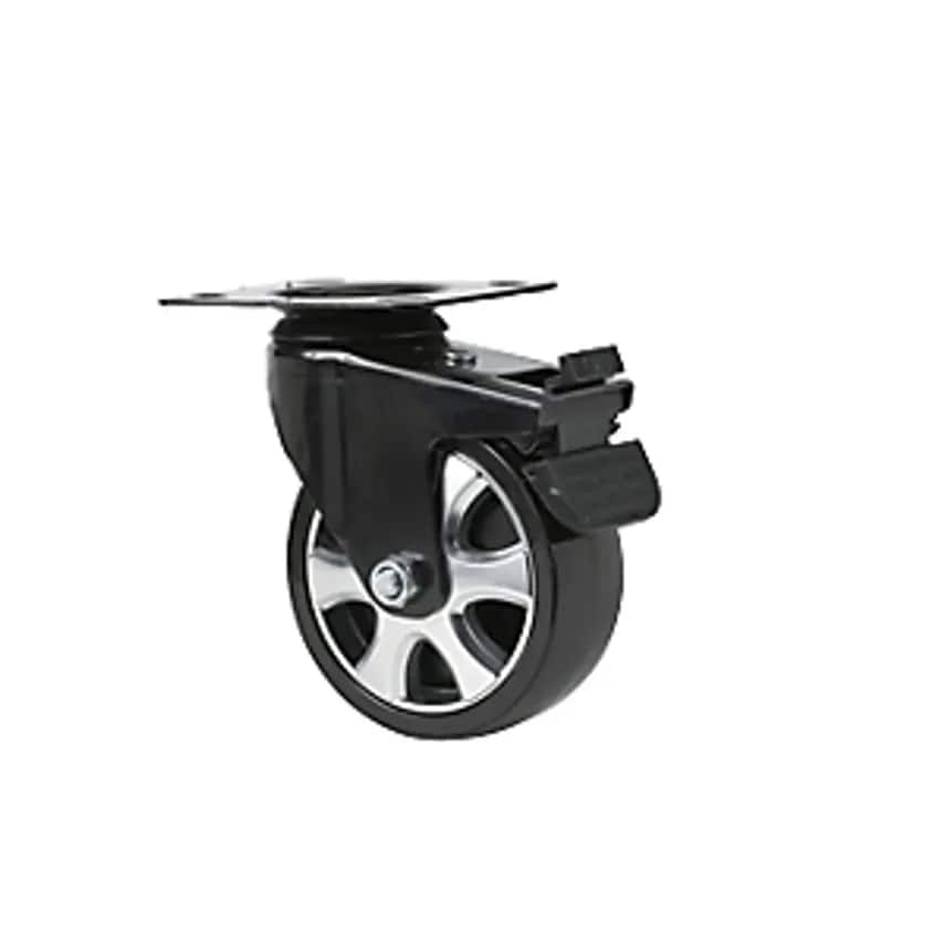 SIMON, EVERS & CO. GMBH Swivel Castor, For Tool Trolleys, 125mm, With Stop