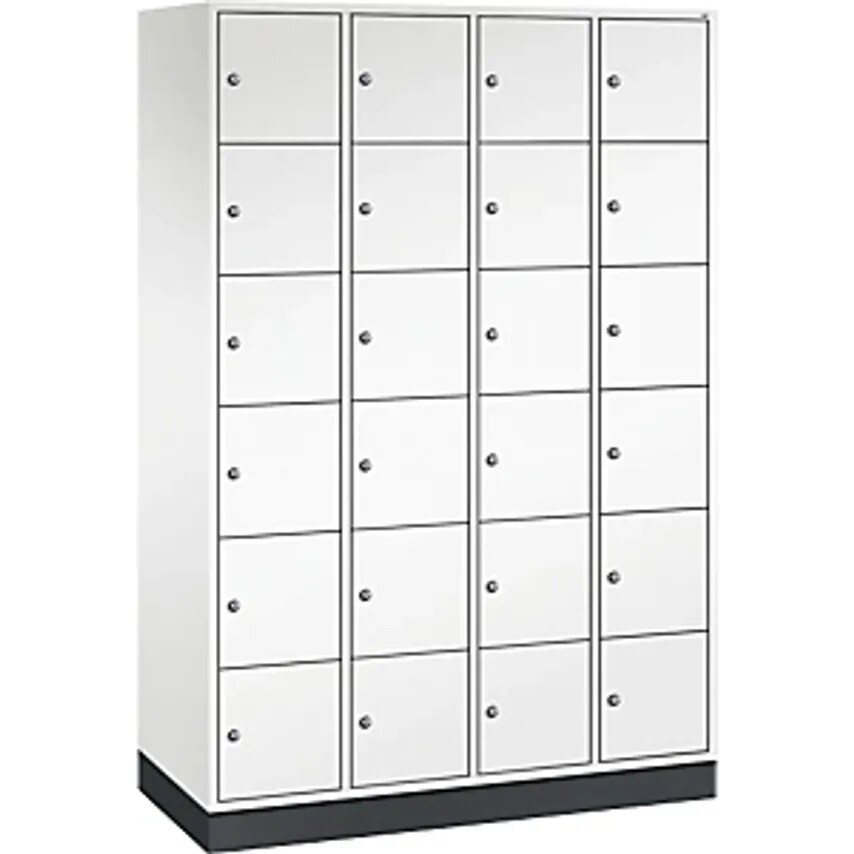 C&P INTRO Steel Compartment Locker - Height 285mm - WxD 1220 X 500mm, 24 Compart