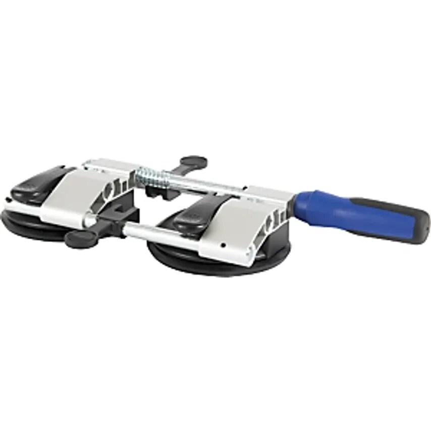 BOHLE VERIBOR Plate Clamper, 2 Head Aluminium Body With Lever Suction- you get 4