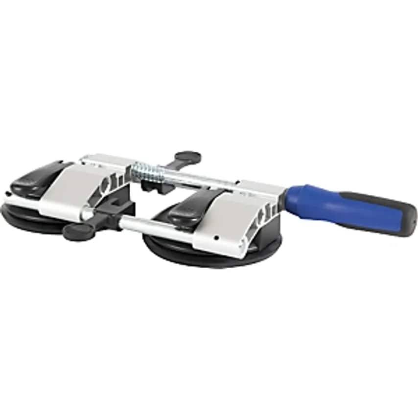 BOHLE Veribor Plate Clamper, 2 Head Aluminium Body with Lever Suction- you get 2