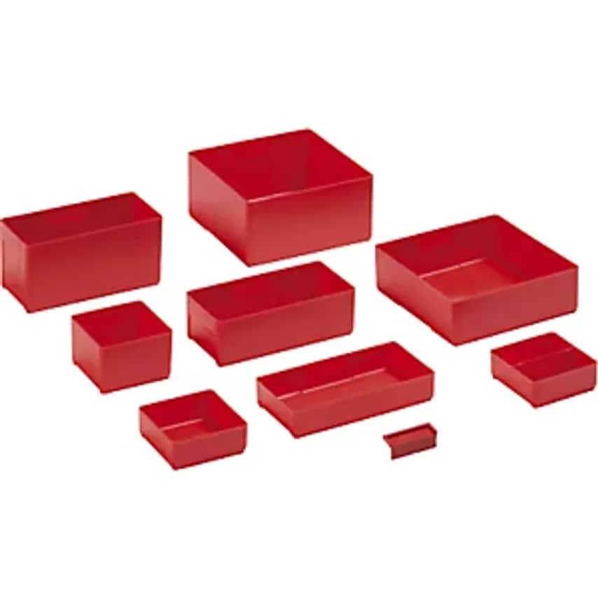 Lista Drawer Division, Insert Boxes, 75 X 75mm, Drawer Height 50mm, Pack Of 12