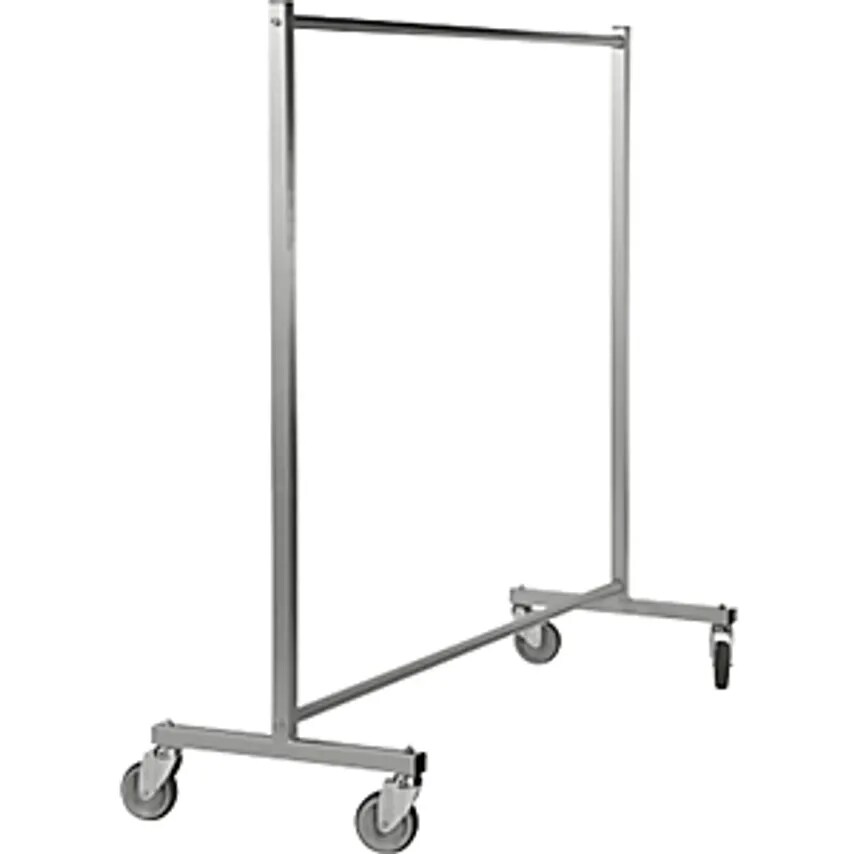 KONGA Mobile Clothes Rail, HxWxD 1690 X 1700 X 600mm, 4 Swivel Castors