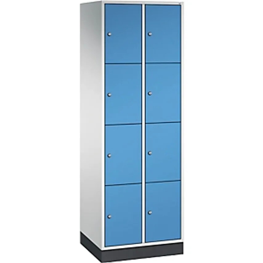 C&P INTRO Steel Compartment Locker - Height 435mm - WxD 620 X 500mm, 8 Compartme