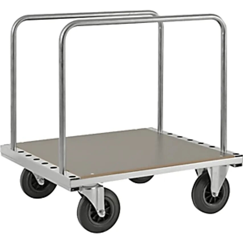 KONGA KM539 Panel Trolley, LxWxH 890 X 800 X 940mm, 2 Swivel Castors With Stops,