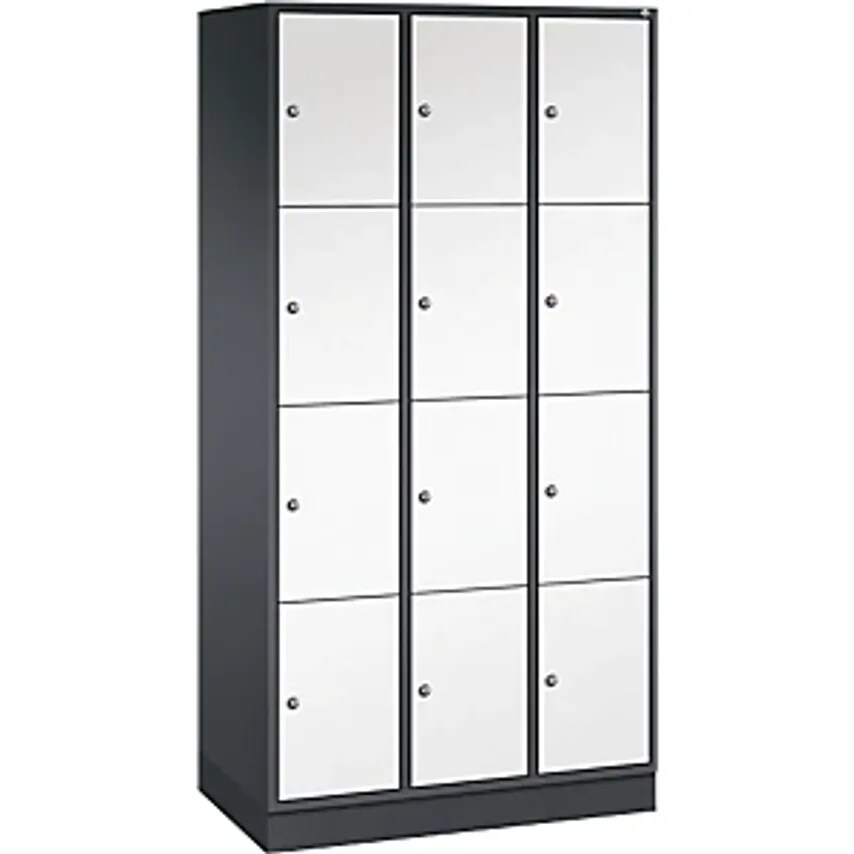 C&P INTRO Steel Compartment Locker - Height 435mm - WxD 920 X 500mm, 12 Compartm