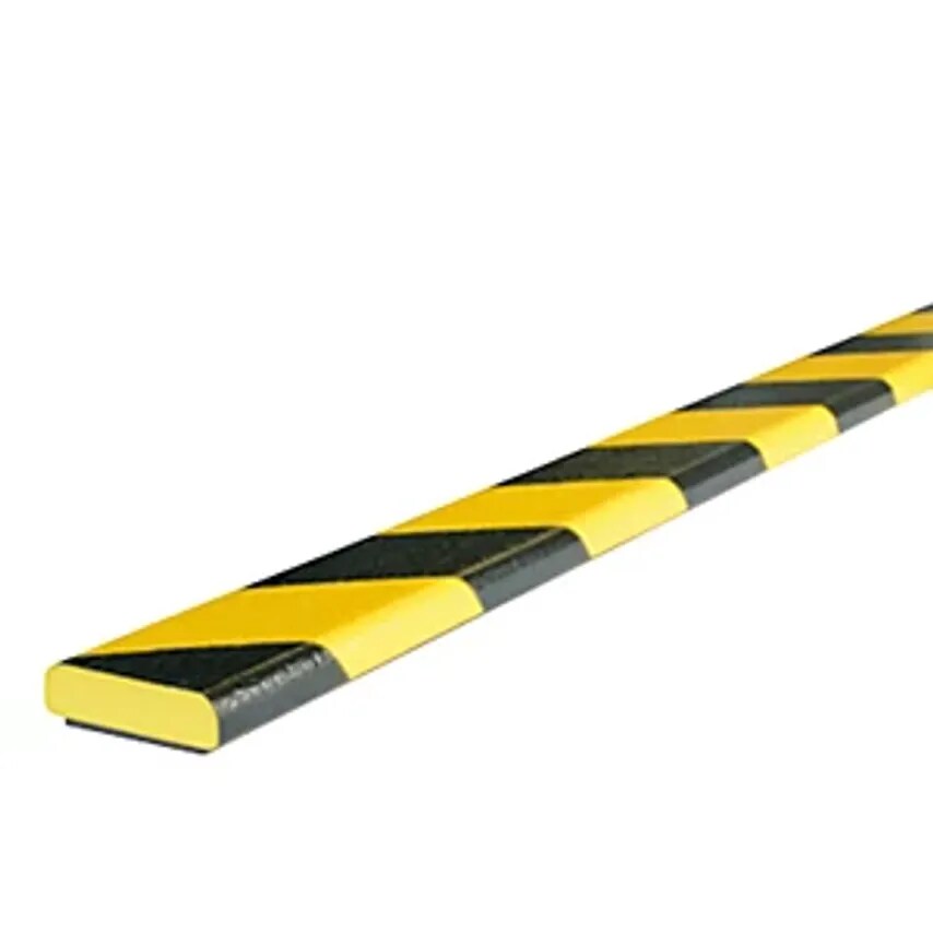 SHG PUR-PROFILE GMBH Knuffi Surface Protection, Type F, 1 M Piece, Black/Yellow,