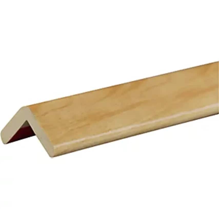 SHG PUR-PROFILE GMBH Knuffi Corner Protection, Type H, 1 M Piece, Natural Wood F