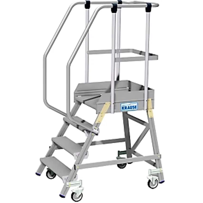 KRAUSE-WERK GMBH & CO. KG Mobile Safety Steps, Single Sided Access, F- you get 2