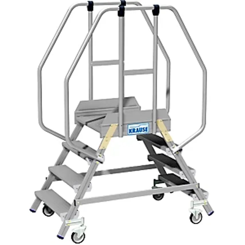 KRAUSE-WERK GMBH & CO. KG Mobile Safety Steps, Double Sided Access, F- you get 2