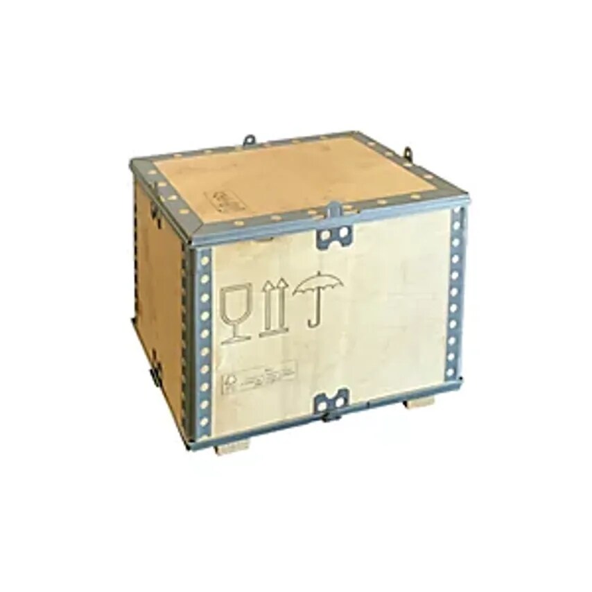 DURBIANO SRL Wooden Folding Box, With 2-way and 4-way Runners, LxWxH - you get 5