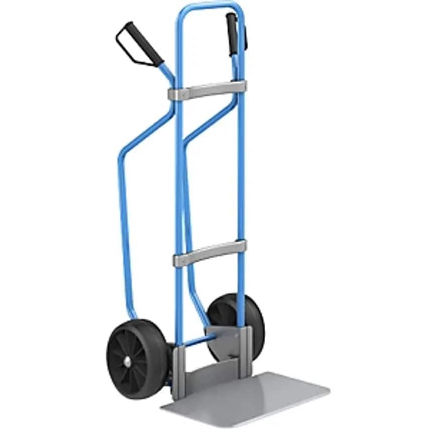 EUROKRAFTpro Sack Truck With Runners - Blue - Footplate WxD 450 X 350- you get 5