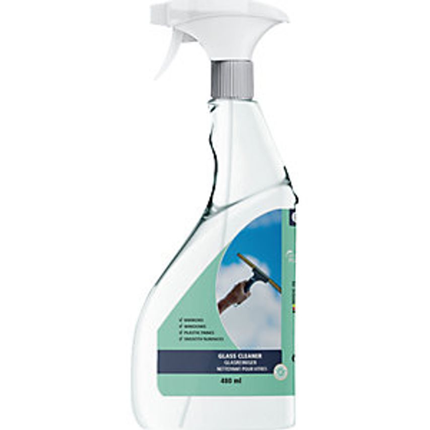 Glass, Window And Plexiglass Cleaner, Capacity 0.48 L, Pack Of 5, pH Value 8.5 - 9.0