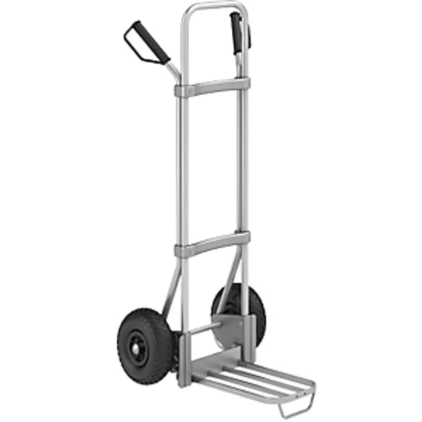 EUROKRAFTpro Aluminium Sack Truck - Parcel Footplate WxD 430 X 250mm - you get 2