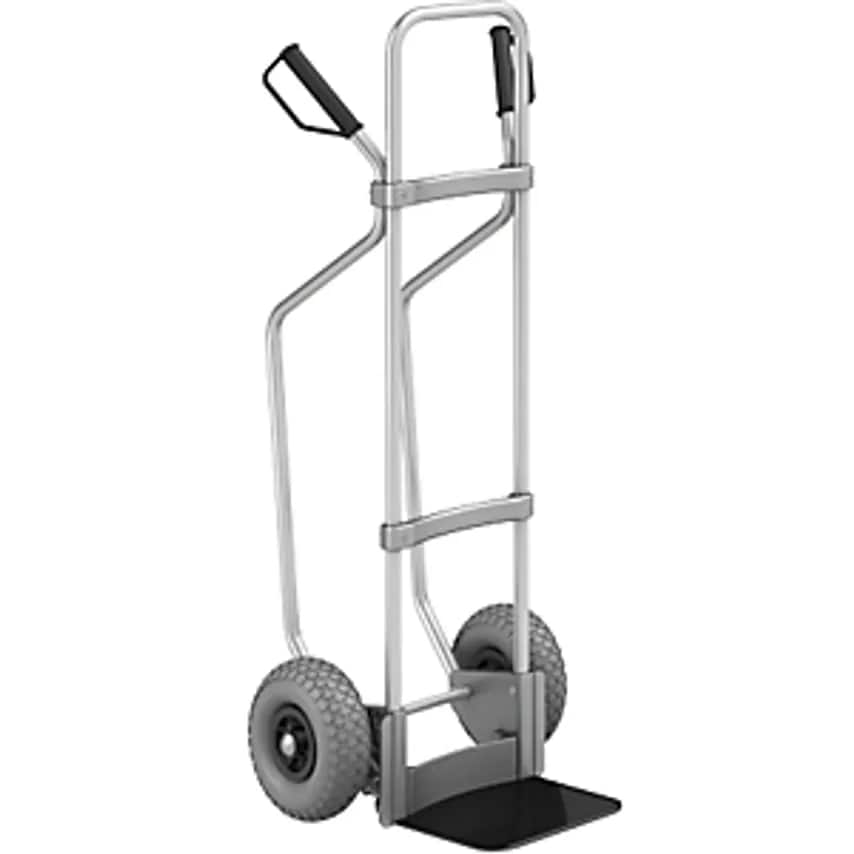 EUROKRAFTpro Aluminium Sack Truck With Runners, Footplate WxD 280 X 2- you get 5