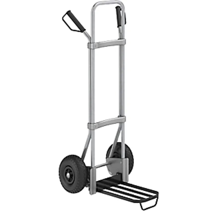 EUROKRAFTpro Sack Truck - Zinc Plated - Parcel Footplate WxD 430 X 25- you get 5