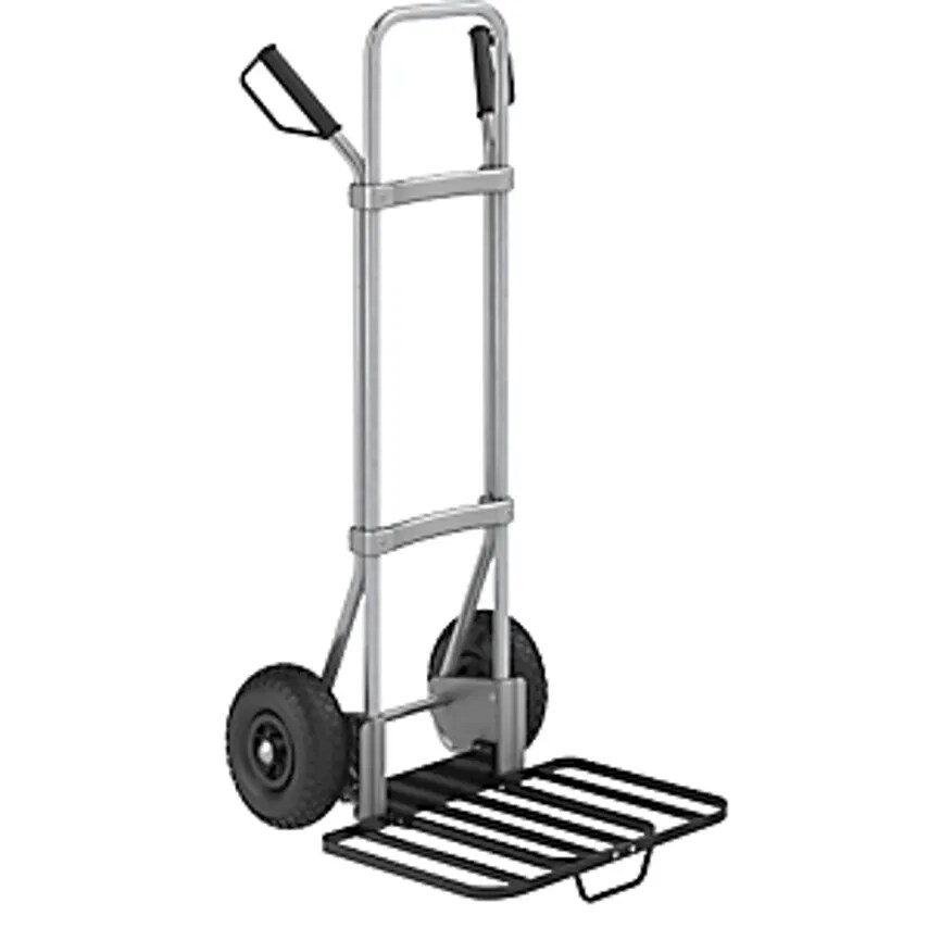 EUROKRAFTpro Sack Truck - Zinc Plated - Parcel Footplate WxD 430 X 45- you get 5