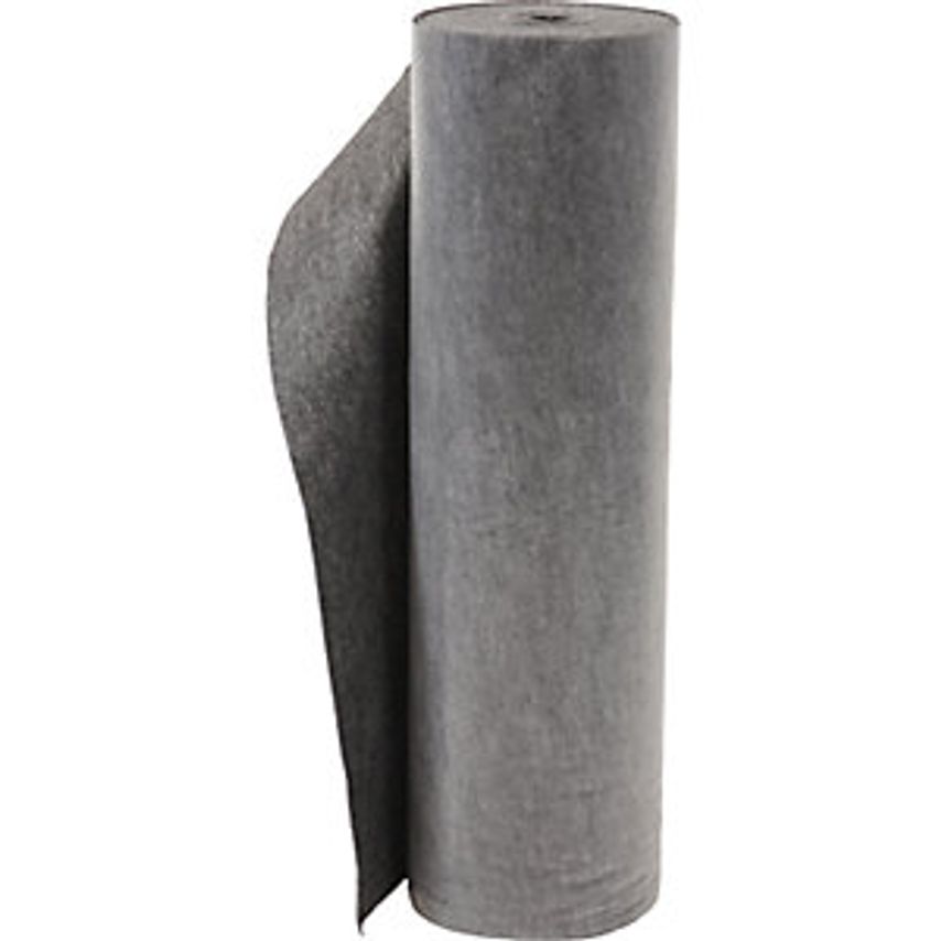 SCHLLER PRO Plus Universal Absorbent Sheeting, Sheet Roll With Barrier Film, Gre