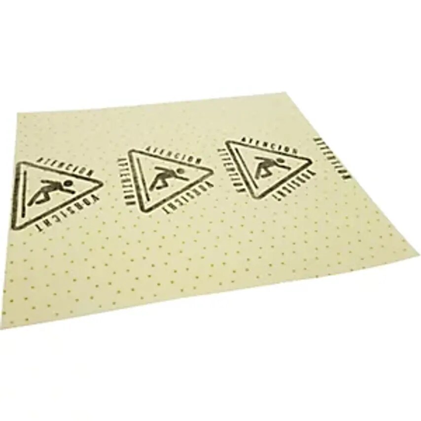 SCHLLER BASIC Absorbent Sheeting - Sheets With Warning Imprint - Pack- you get 5