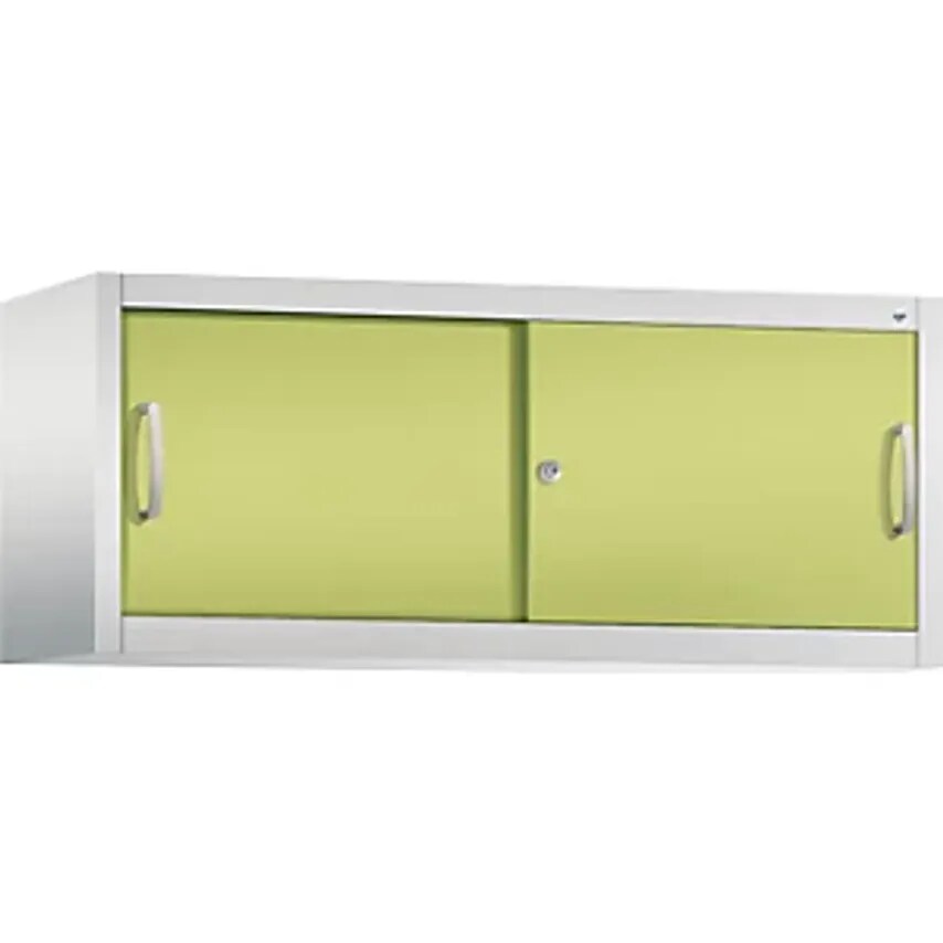 C&P ACURADO Add-On Cupboard With Sliding Doors, HxWxD 500 X 1200 X 400mm, Light