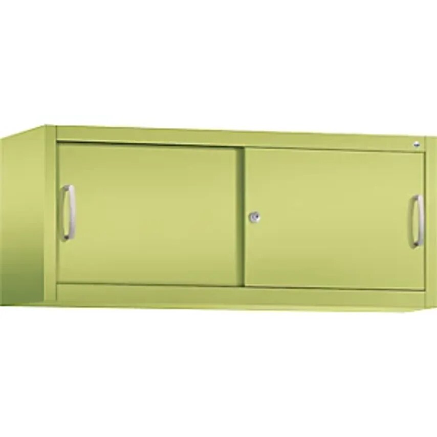 C&P ACURADO Add-On Cupboard With Sliding Doors, HxWxD 500 X 1200 X 400mm, Viridi
