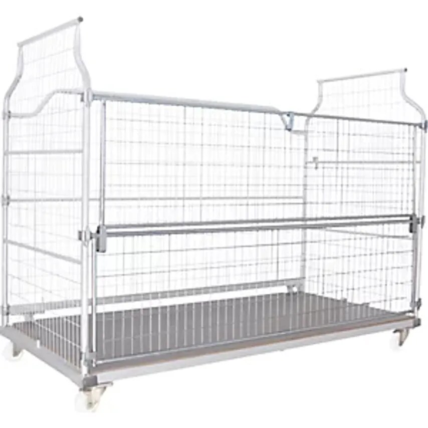 EUROKRAFTpro Front Door, Half Drop Gate, Wire Mesh, Zinc Plated, Mod- you get 50