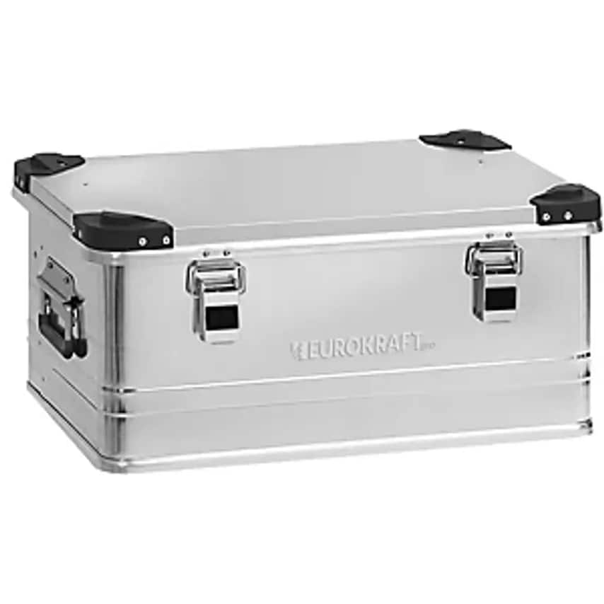 EUROKRAFTpro INDUSTRY Aluminium Container, Capacity 48 L, External LxWxH 580 X 3