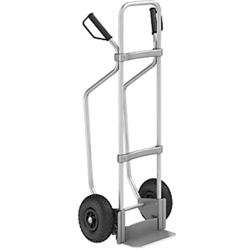 EUROKRAFTpro Aluminium Sack Truck With Runners - Footplate WxD 280 X - you get 2