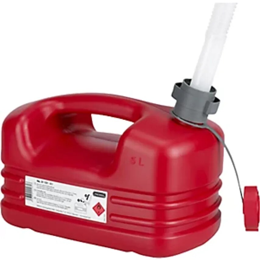 PRESSOL Schmiergerte Plastic Fuel Canister, Flexible Spout, Capacity - you get 3