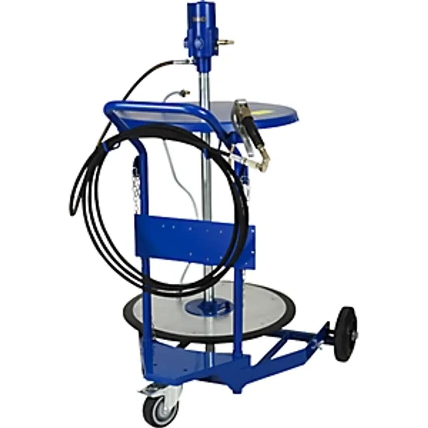 Grease Drum Truck, With Pneumatic Grease Gun 50 - 1, For 200 Kg Containers