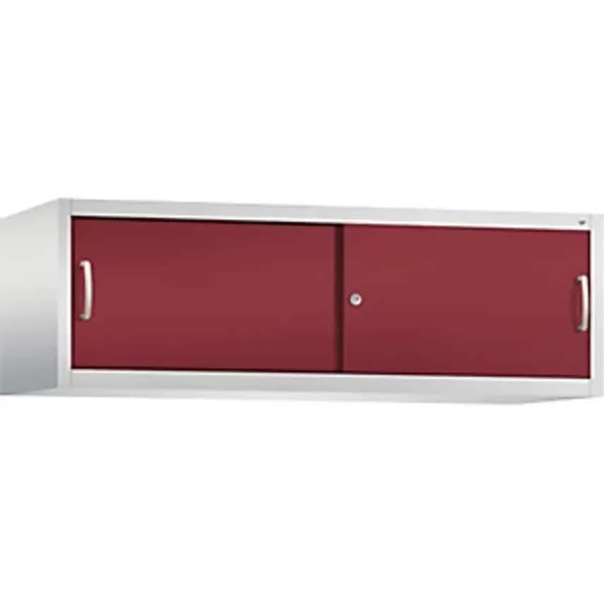 C&P ACURADO Add-On Cupboard With Sliding Doors, HxWxD 500 X 1600 X 500mm, Light