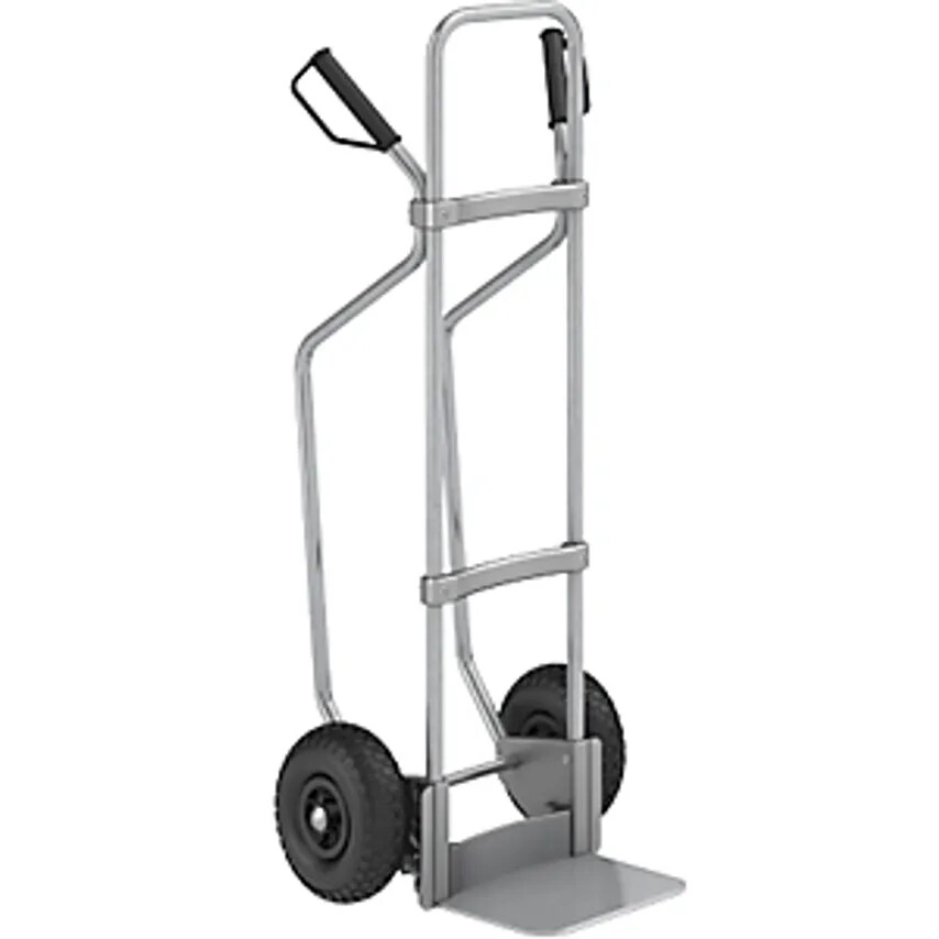 EUROKRAFTpro Sack Truck With Runners - Zinc Plated - Footplate WxD 28- you get 2