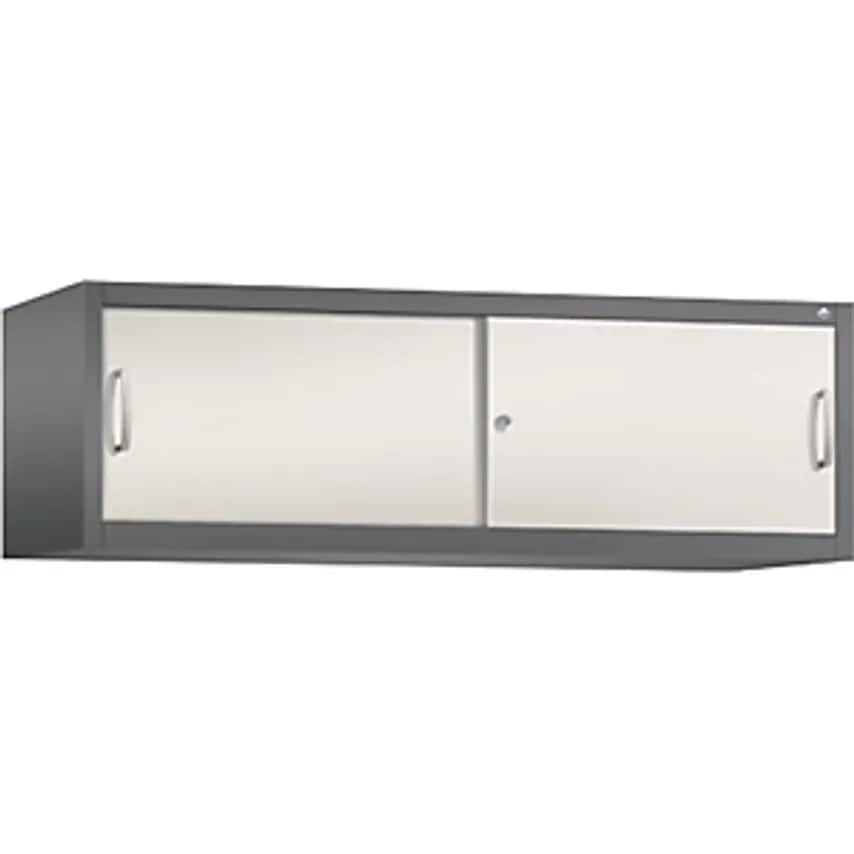C&P ACURADO Add-On Cupboard With Sliding Doors - HxWxD 500 X 1600 X 500mm - Volc