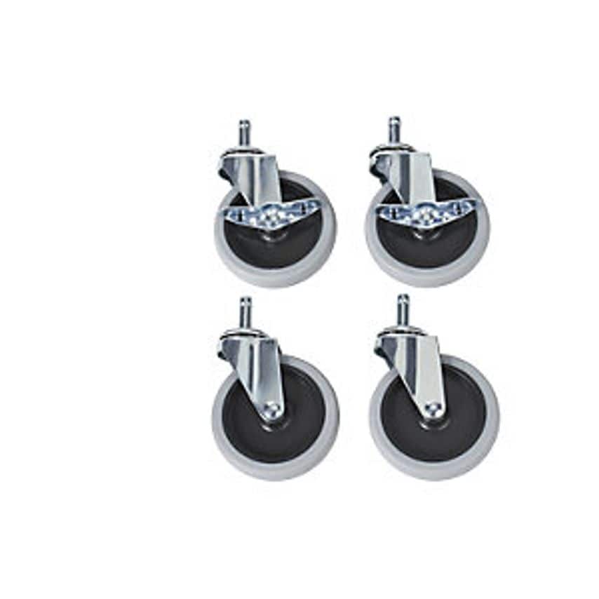 SIMON, EVERS & CO. GMBH Set Of 4 Swivel Castors - For Plastic Multi-Purpose Trol