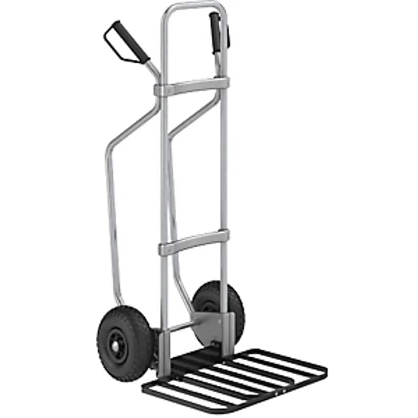 EUROKRAFTpro Sack Truck With Runners - Zinc Plated - Parcel Footplate- you get 2