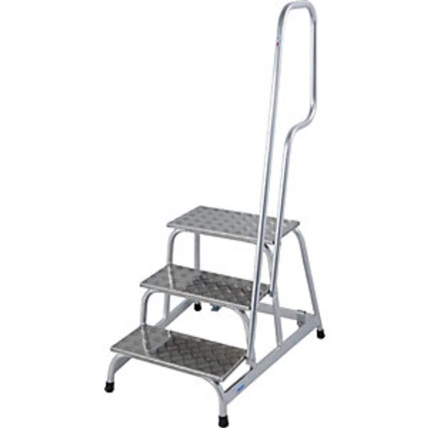 KRAUSE-WERK GMBH & CO. KG STABILO Mobile Machine Steps, 2 Fixed Castors, Hand Ra