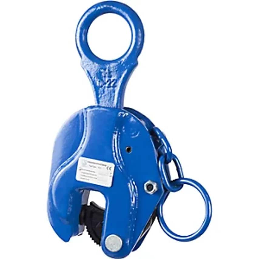 BucketBarrow VLC Lifting Clamp, Gripping Range 0 - 22mm, Max. Load 10- you get 2