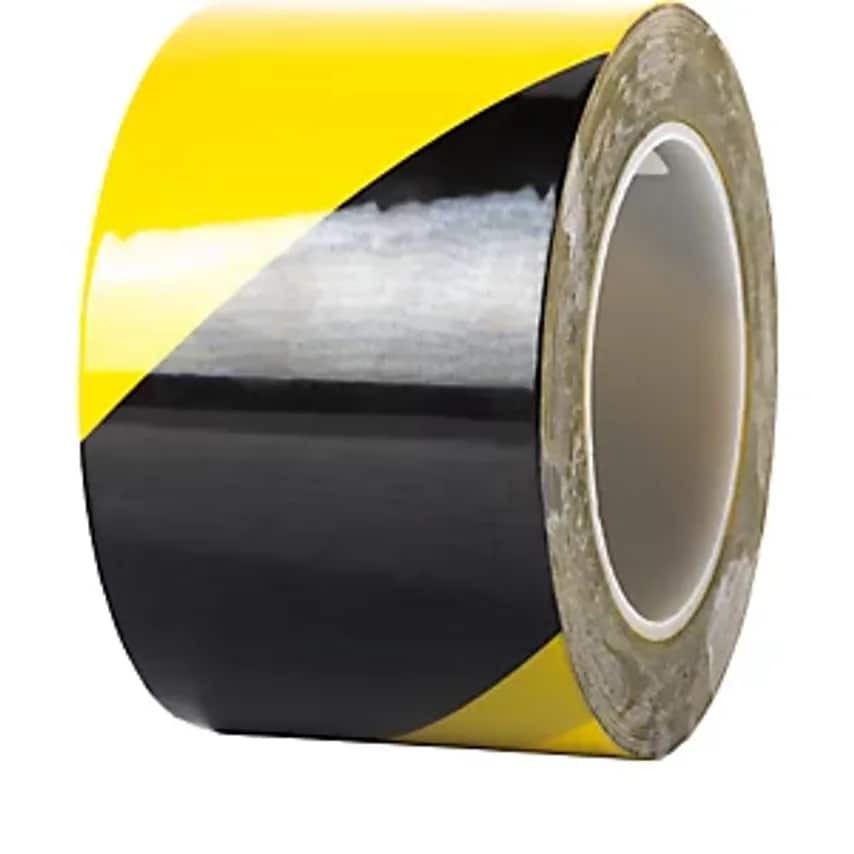 AMPERE DEUTSCHLAND GMBH Floor Marking Tape, Extra Strong, Width 75mm, Thickness