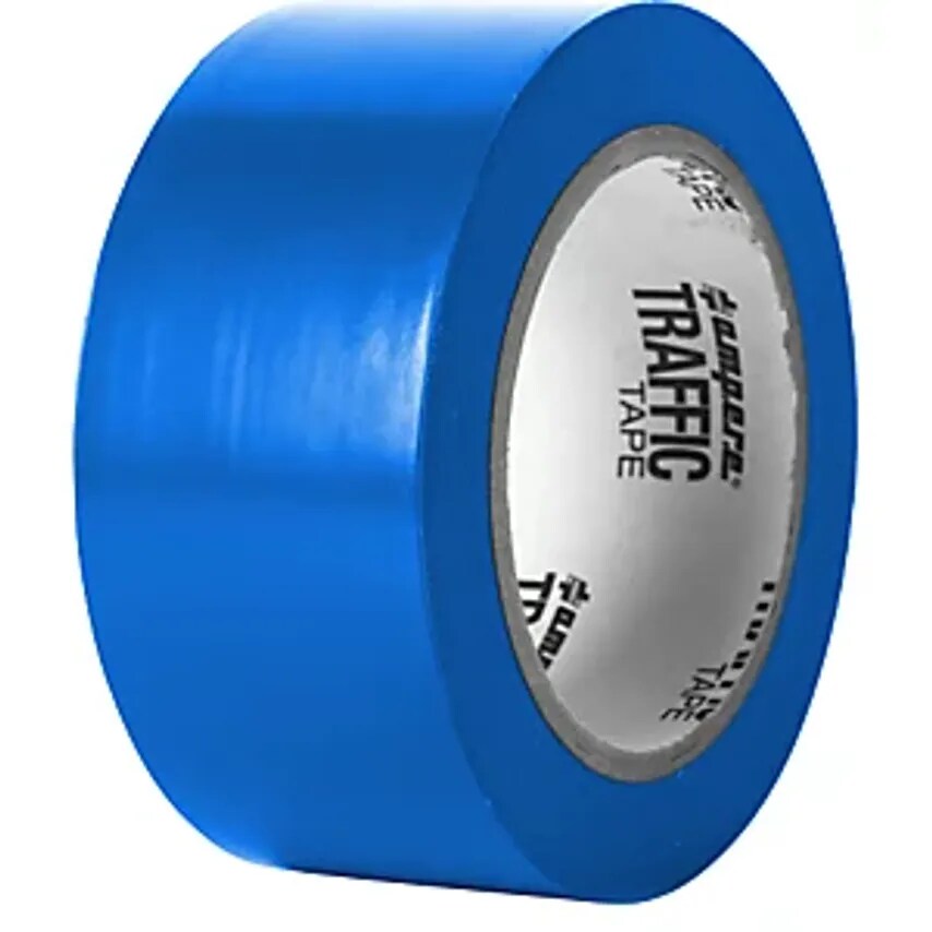 AMPERE DEUTSCHLAND GMBH Floor Marking Tape, Width 50mm, Blue