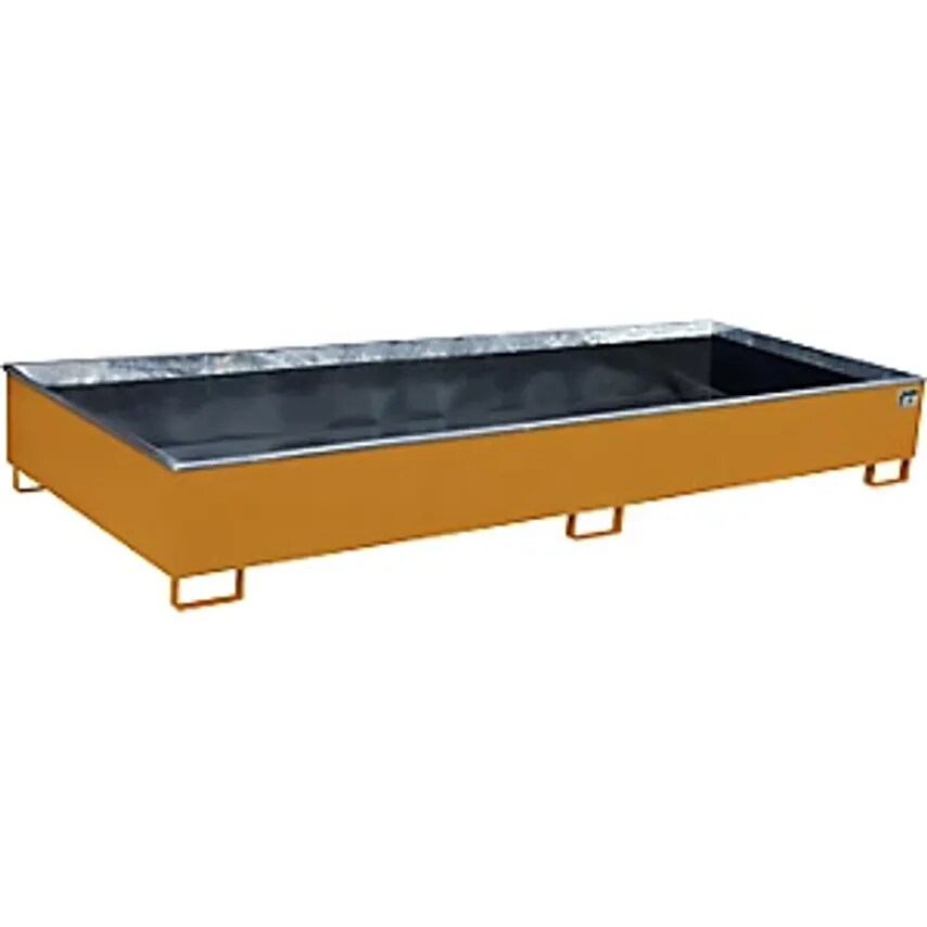 EUROKRAFTpro Base Sump Tray With PE Insert, 1000 L Sump Capacity, LxW- you get 3