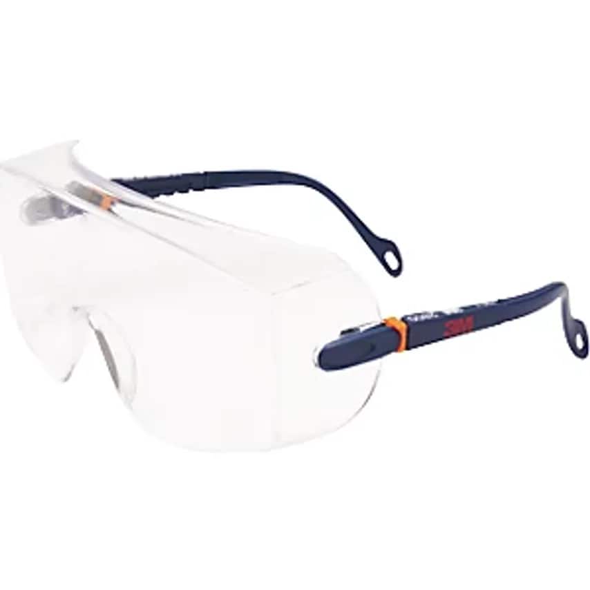 3M Over Glasses 2800, Transparent, Clear View Lens- you get 10