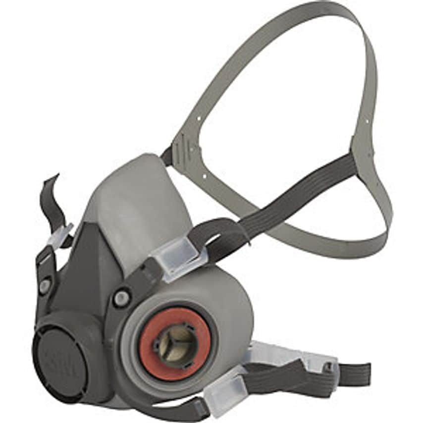 3M 6000 Series Half Mask, Reusable, Without Filter, Size M- you get 50